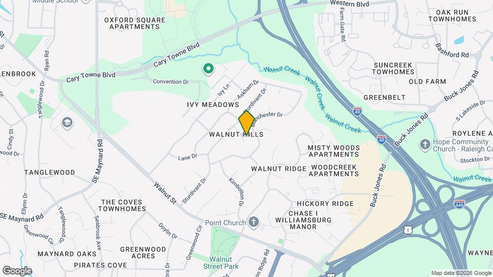 1113 Yorkshire Dr Map and Location Details