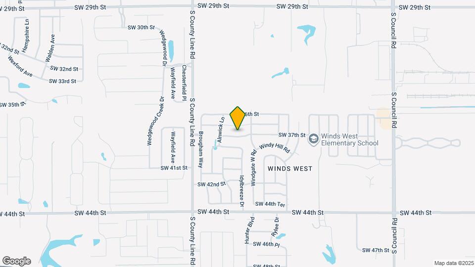 8701 SW 37th St Map and Location Details