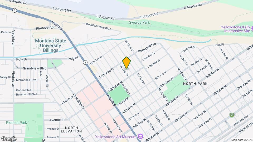 1019 N 24th St Map and Location Details