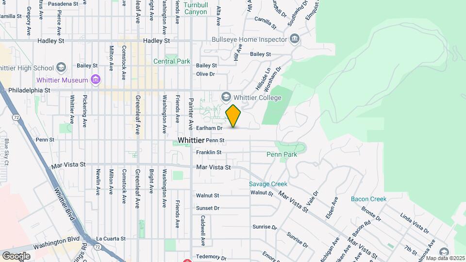 13654 Earlham Dr Map and Location Details