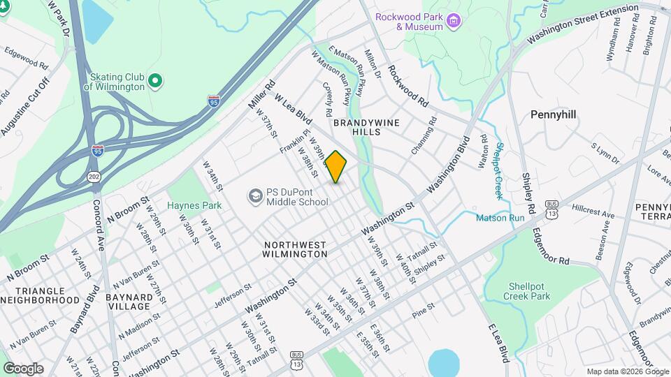 514 W 39th St Map and Location Details