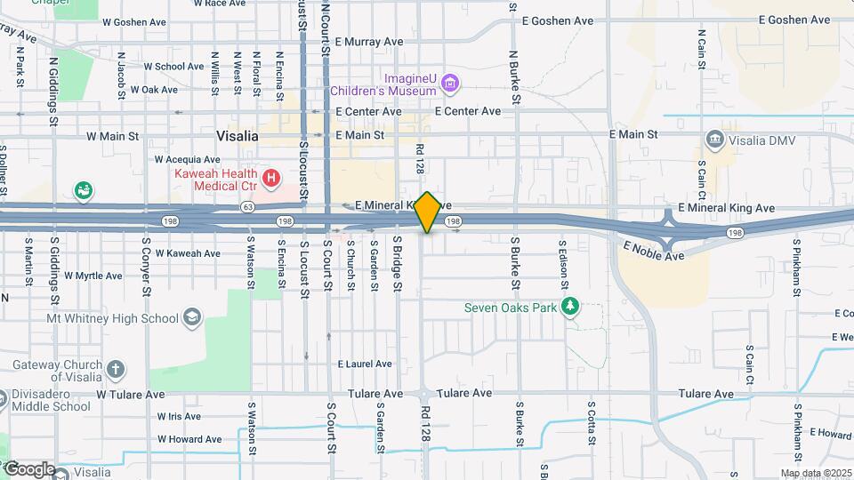 502 S Santa Fe St Map and Location Details