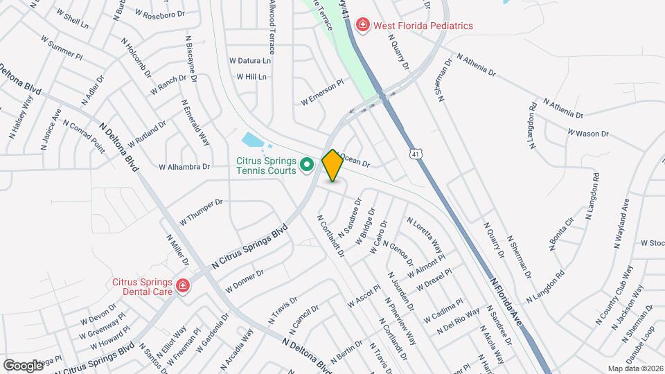 1319 W Anson Pl Map and Location Details