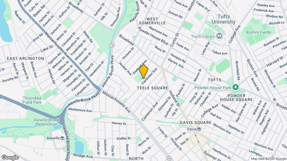 61 Clarendon Ave, Unit 2 Map and Location Details