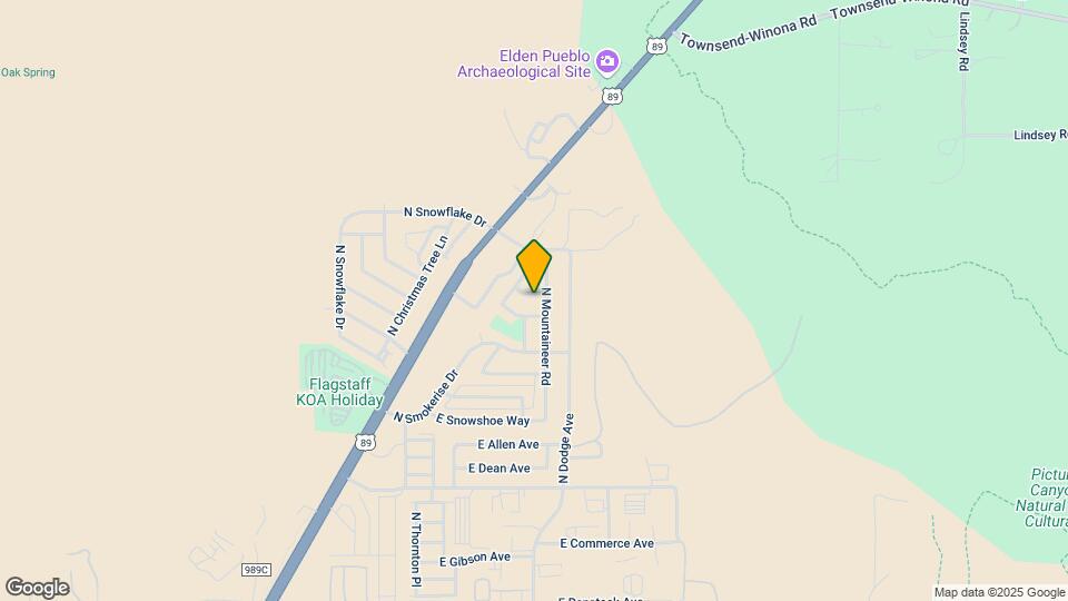 4885 E Tomahawk Dr Map and Location Details