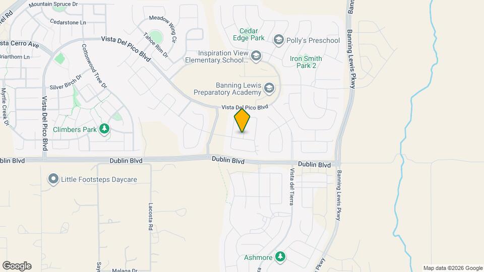 6504 Thicket Pass Ln Map and Location Details