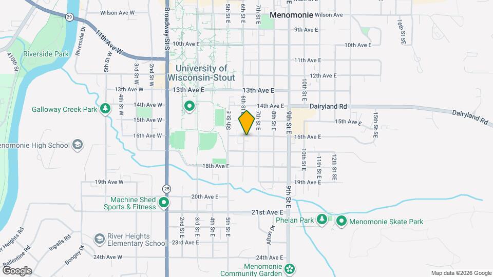 602 16th Ave, E Map and Location Details