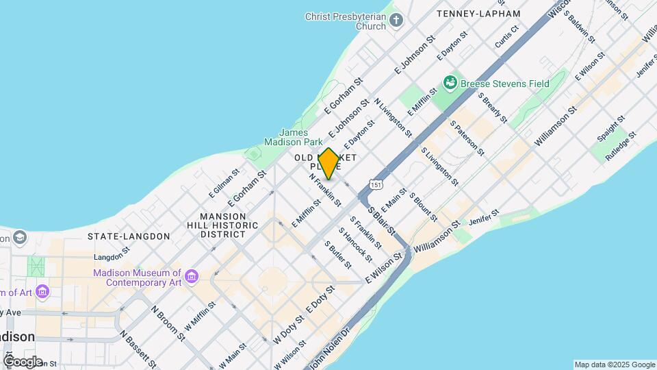103 N Franklin St, Unit 3 Map and Location Details