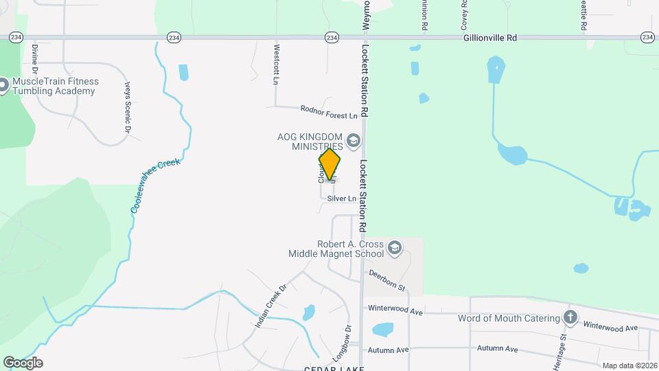221 Glade Ln Map and Location Details