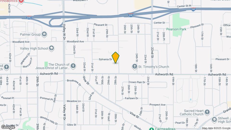 1028 28th St Map and Location Details