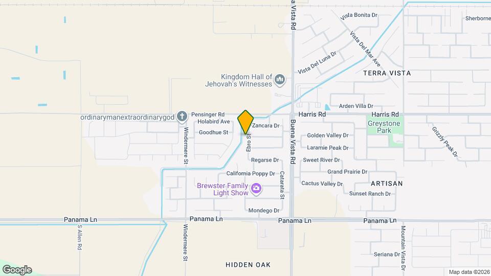 5905 Ebro St Map and Location Details
