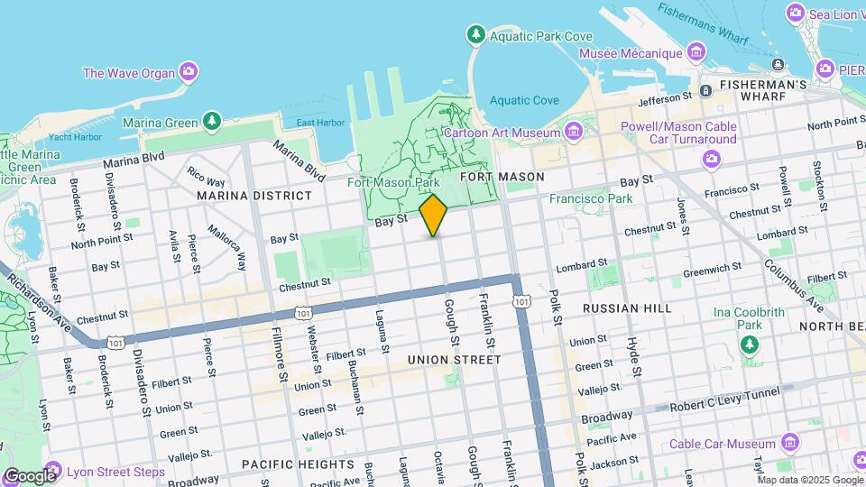 1407 Francisco St Map and Location Details