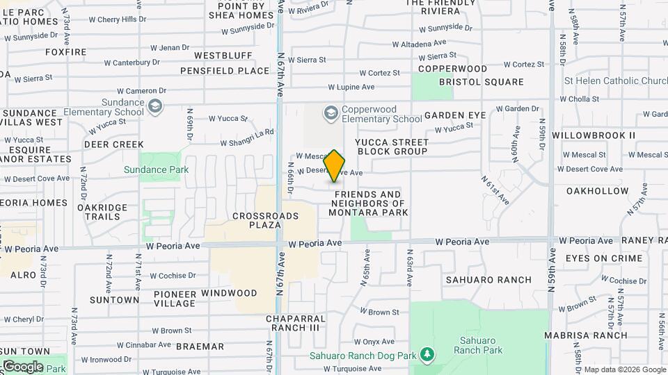 6502 W Mercer Ln Map and Location Details