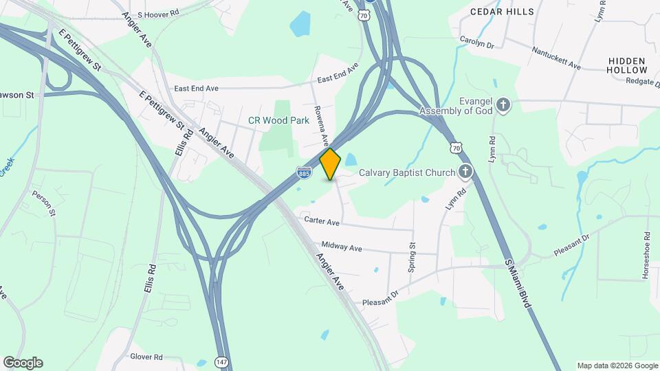 3228B Rowena Ave Map and Location Details