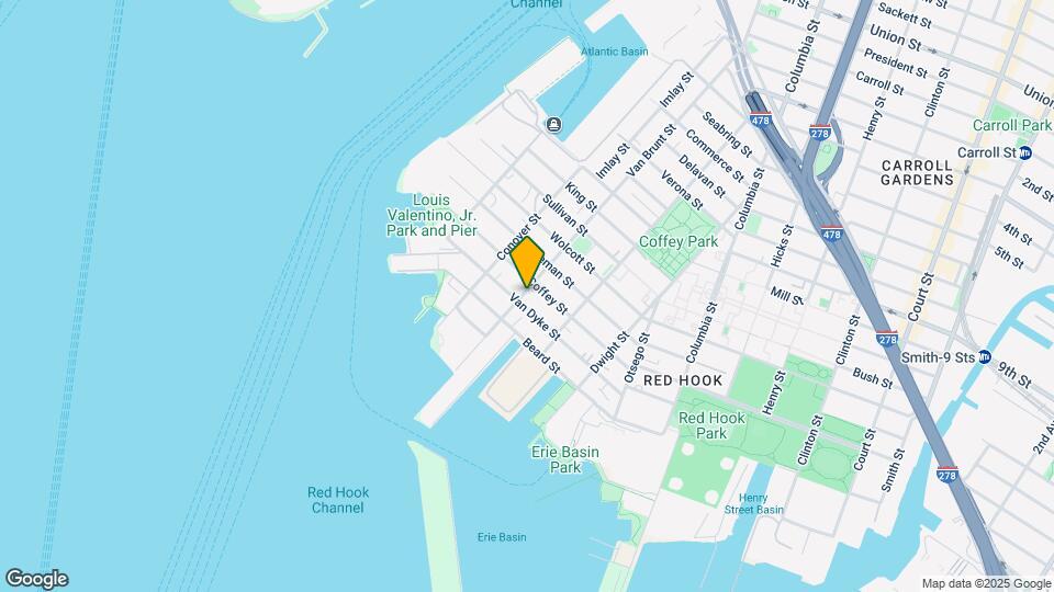 395 Van Brunt St Mapa y Detalles de la Ubicación