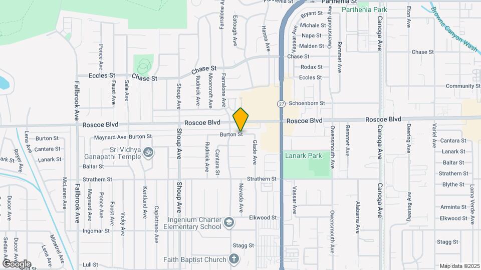 7951 Maestro Ave, Unit ADU FOR RENT Map and Location Details