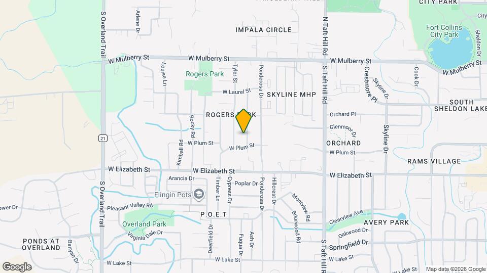 825 Gallup Rd Map and Location Details