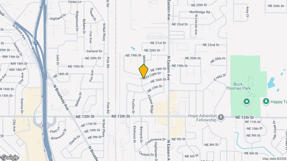 600 Fire Light Dr Map and Location Details