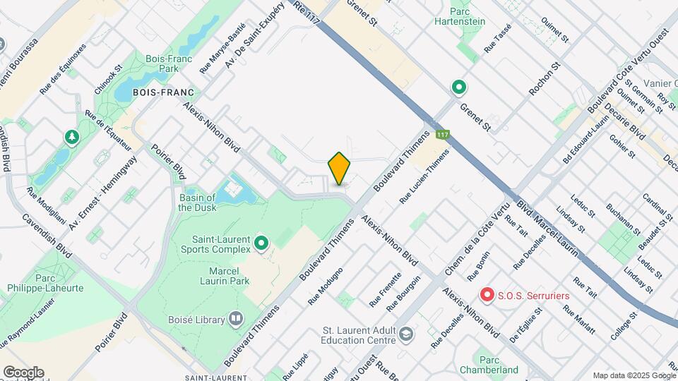 1421 Alexis-Nihon Boul Map and Location Details