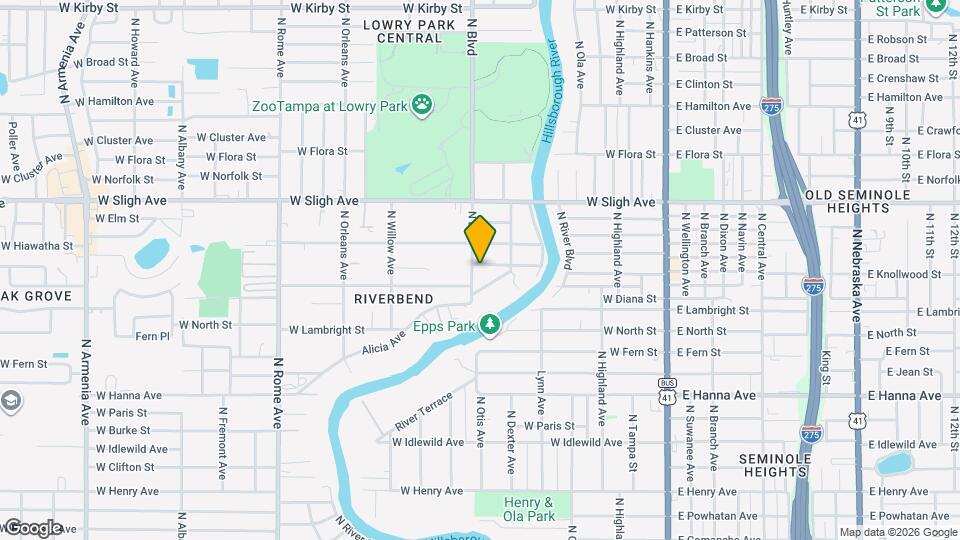 816 W Minnehaha St Map and Location Details