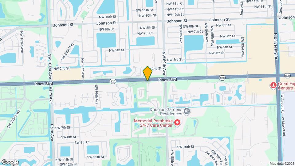 150 S Hollybrook Terrace, Unit 208 Mapa y Detalles de la Ubicación