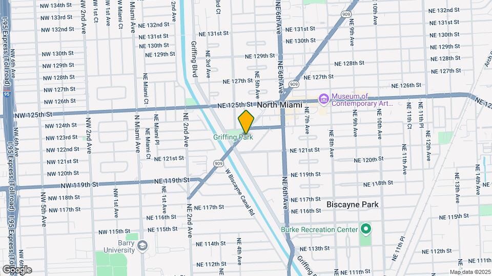 12215 W Dixie Hwy Map and Location Details