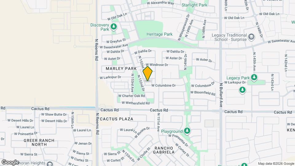 15192 W Columbine Dr Map and Location Details