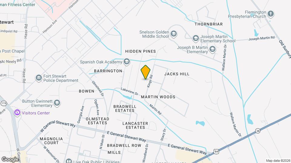 807 Kings Rd Map and Location Details