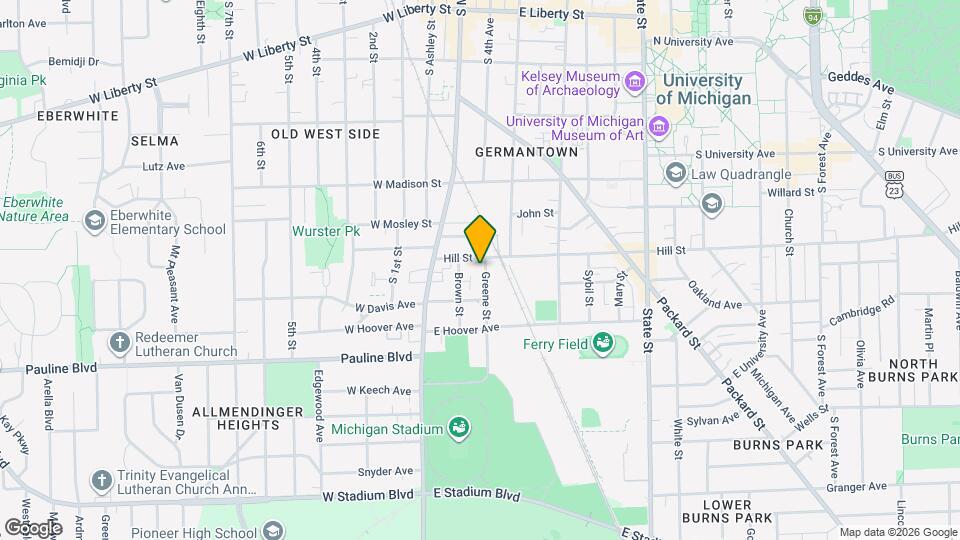 808 Greene St Map and Location Details