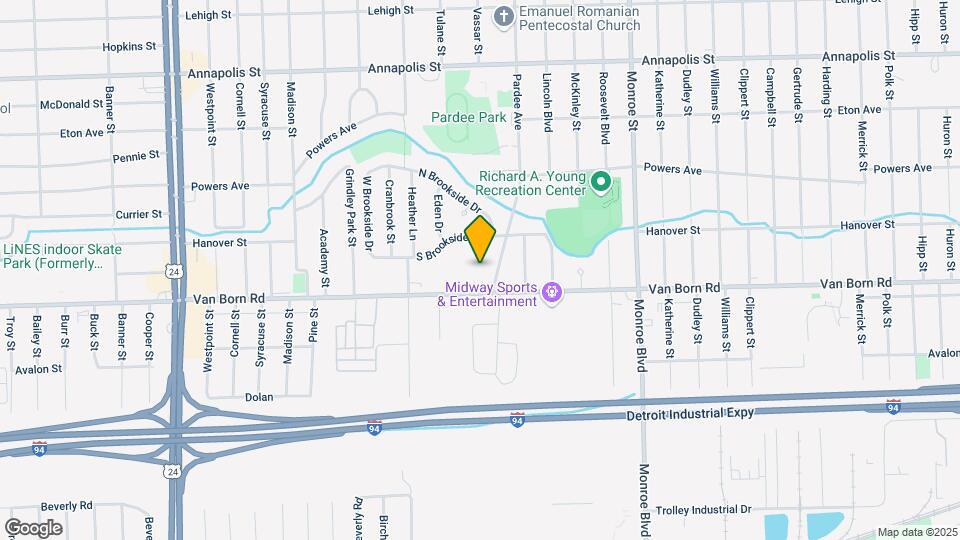 5670 Pardee Ave Map and Location Details