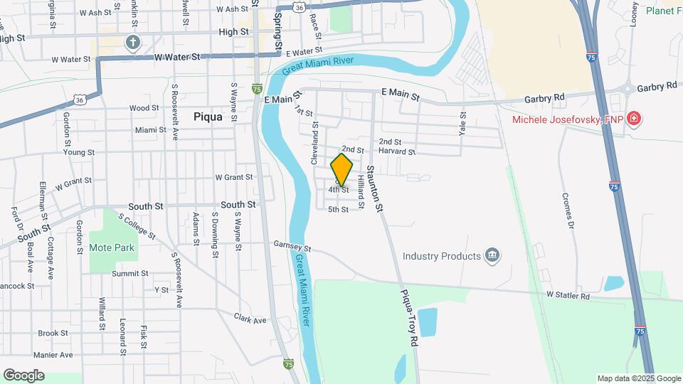 307 4th St Map and Location Details