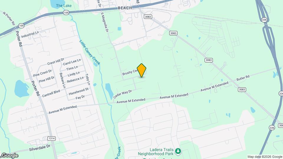 2135 Twisted Cedar Ct Map and Location Details