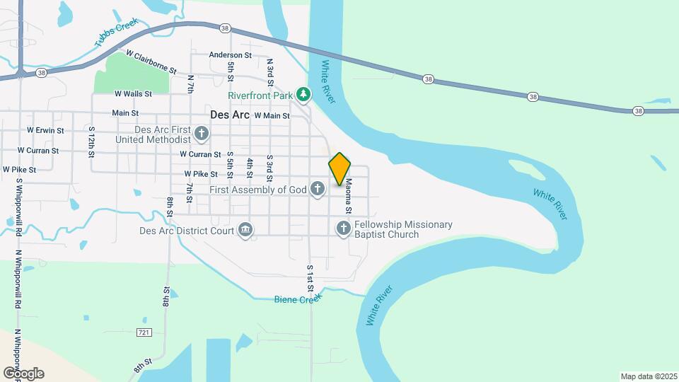 208 W Chester St Map and Location Details