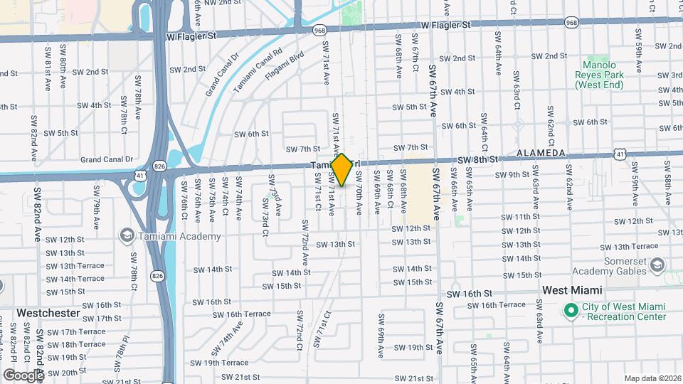 931 SW 71st Ave Map and Location Details
