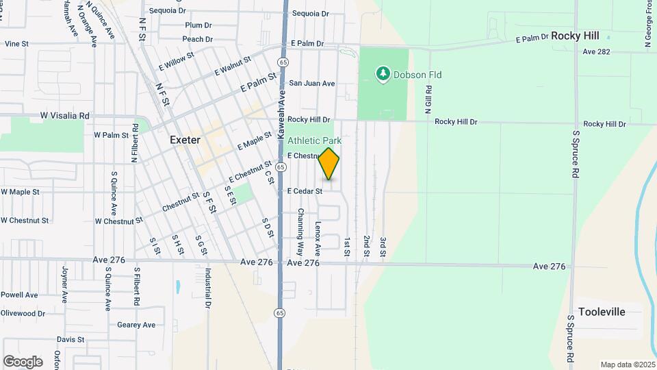 322 S Crespi Ave Map and Location Details