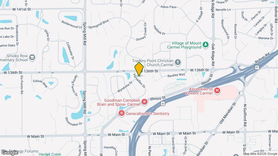 261 Wyndotte Dr Map and Location Details