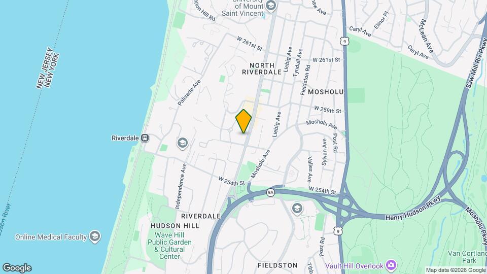 5601 Riverdale Ave Map and Location Details