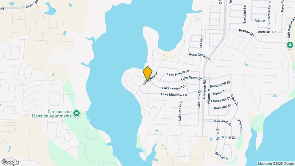 1713 Lake Way Dr Map and Location Details