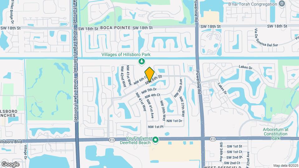 4150 NW 6th St Map and Location Details