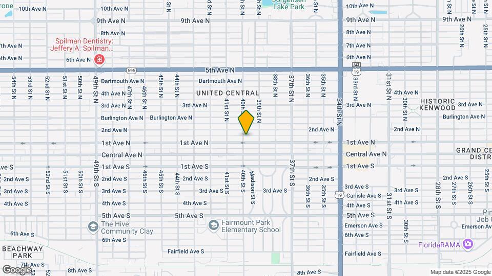 3963 1st Ave N Map and Location Details
