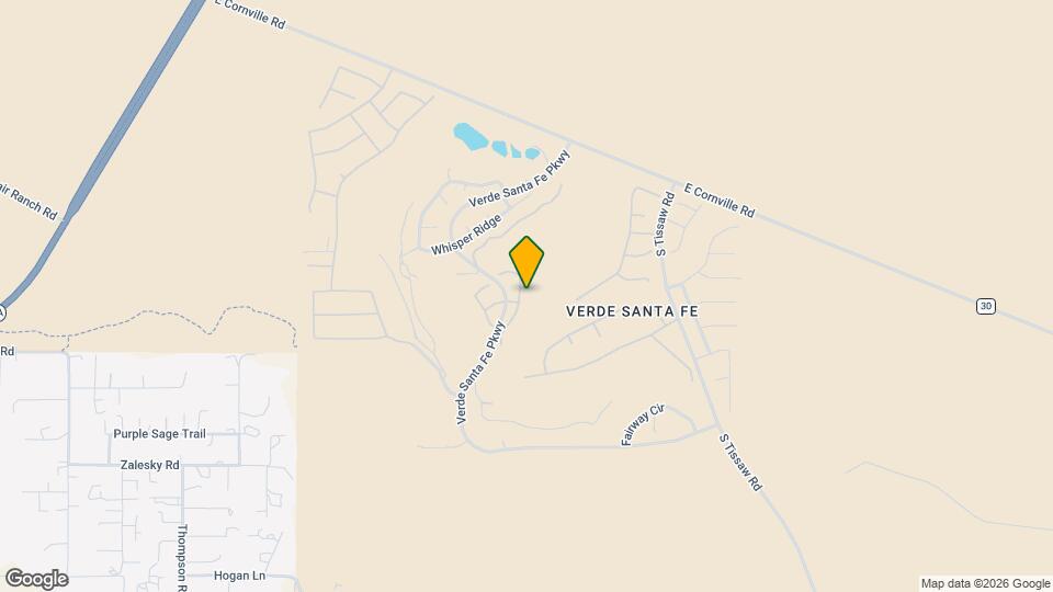 515 S Valle Escondido Map and Location Details