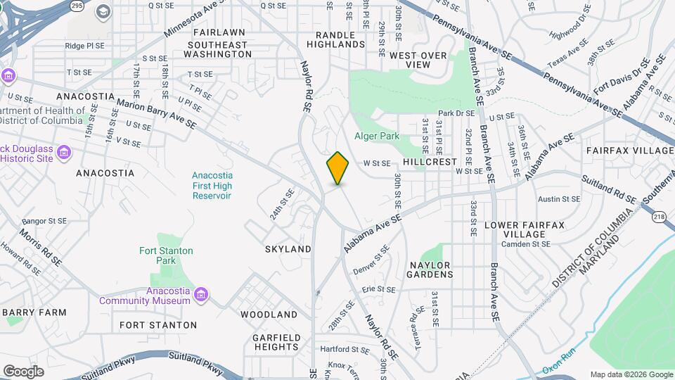 2644 Naylor Rd SE Mapa y Detalles de la Ubicación