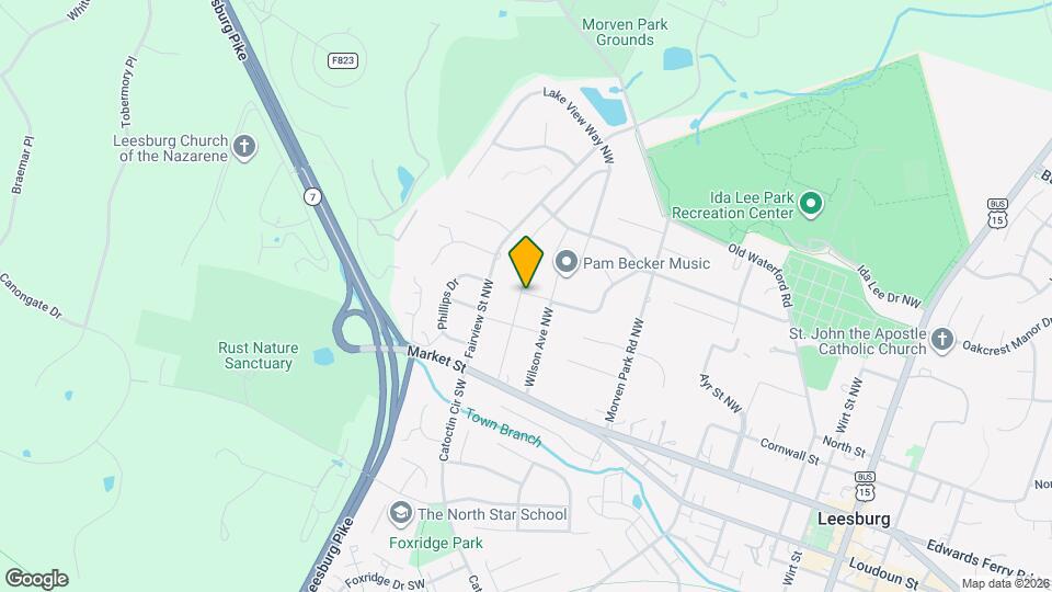 110 Pershing Ave NW Map and Location Details