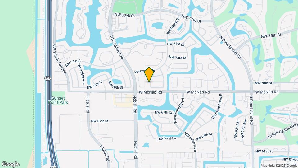 7005 NW 98th Terrace Map and Location Details