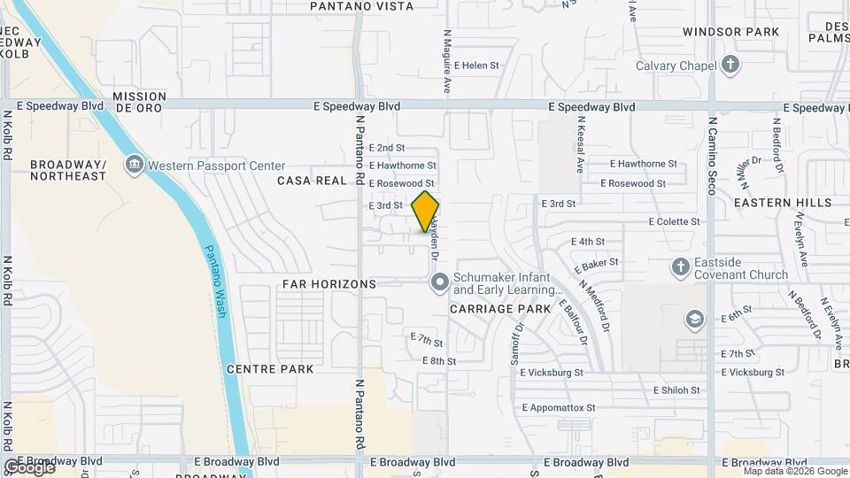 7928 E Colette Cir Map and Location Details
