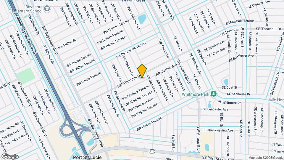 213 SW Starfish Ave Map and Location Details