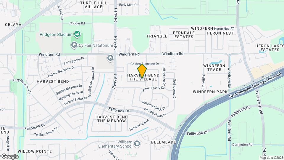 9210 Crescent Moon Dr Map and Location Details
