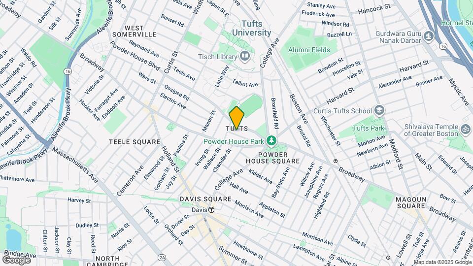 47 Walker St, Unit 1 Map and Location Details