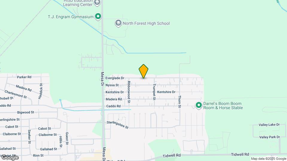 9106 Everglade Dr Map and Location Details