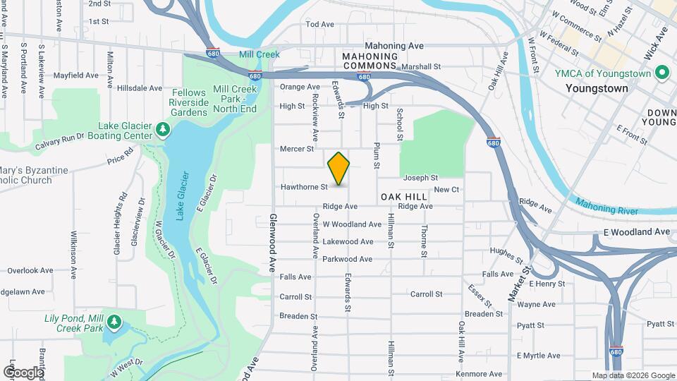 905 Hawthorne St Map and Location Details